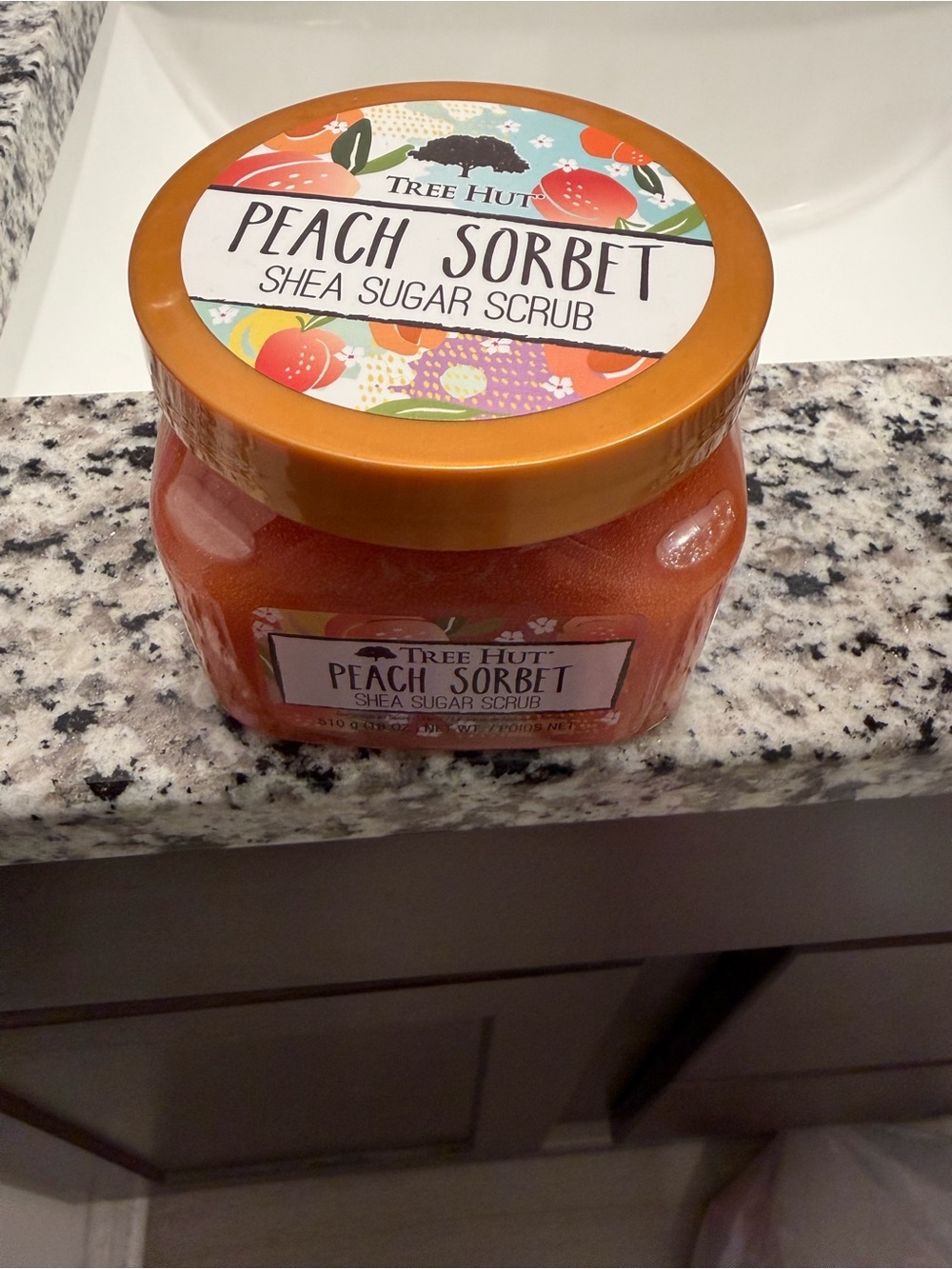 Peach Sorbet Shea Sugar Scrub